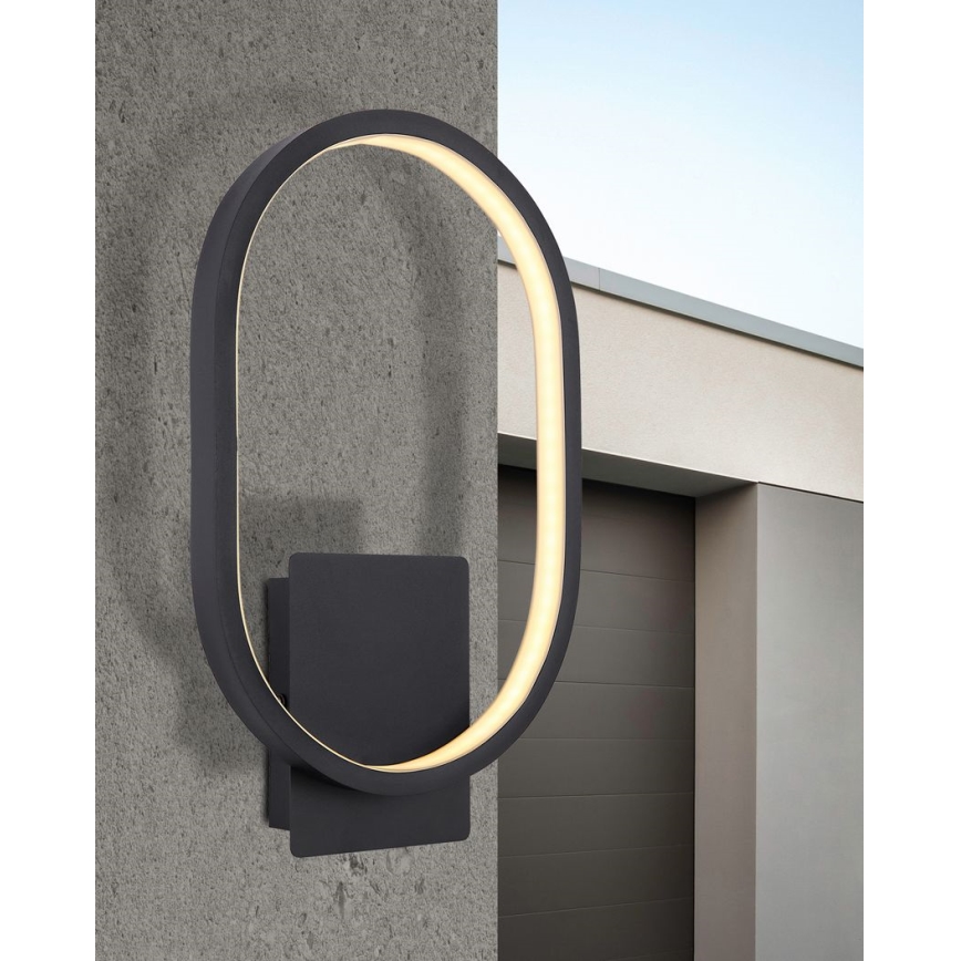 Globo - Επιτοίχιο φωτιστικό εξωτερικού χώρου LED LED/11W/230V IP44