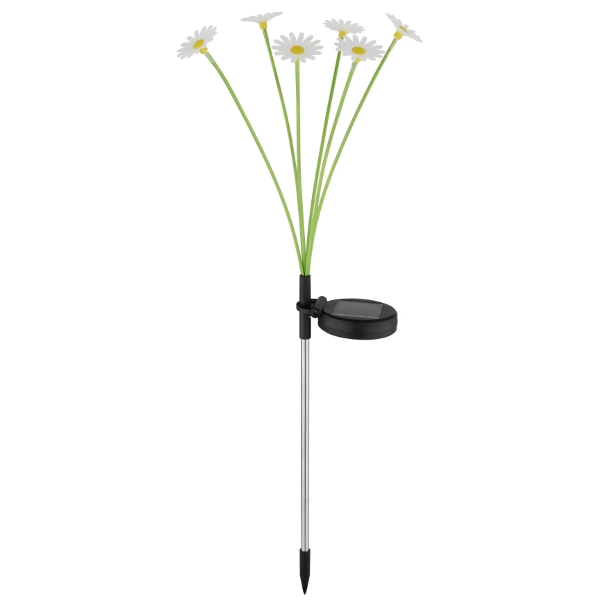 Globo - Ηλιακό φωτιστικό LED 6xLED/3V IP44 600 mAh σε σχήμα λουλουδιού