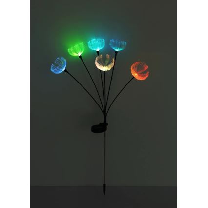Globo - LED RGB Ηλιακό φωτιστικό 6xLED/1,2V IP44 300 mAh