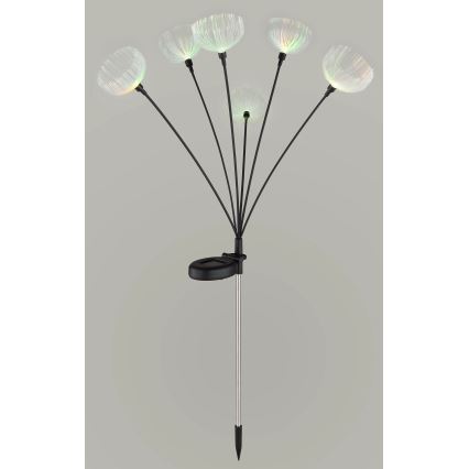 Globo - LED RGB Ηλιακό φωτιστικό 6xLED/1,2V IP44 300 mAh