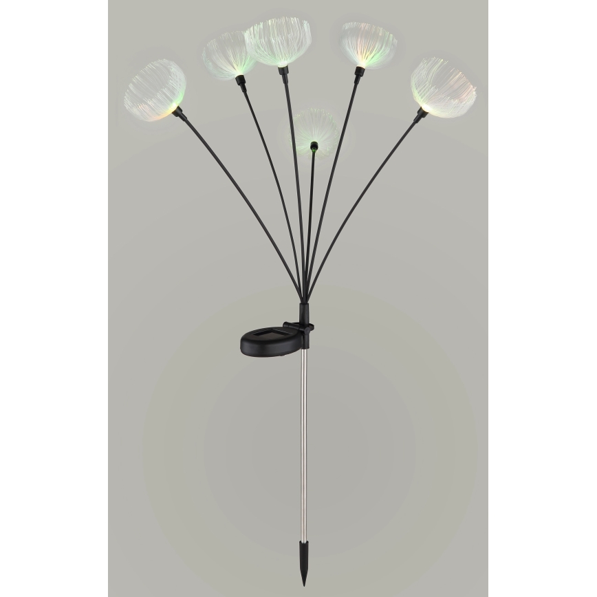 Globo - LED RGB Ηλιακό φωτιστικό 6xLED/1,2V IP44 300 mAh