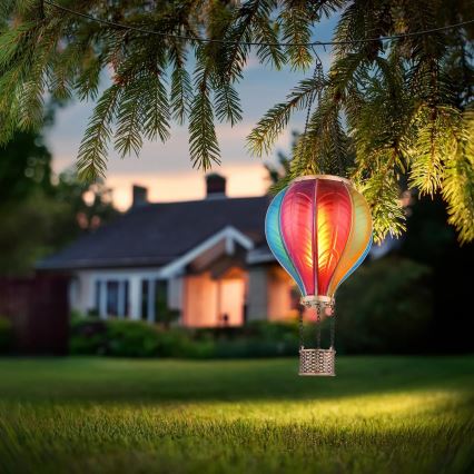 Globo 36136B - LED Κρεμαστό ηλιακό διακοσμητικό 20xLED/0,5W/3V IP44 αερόστατο