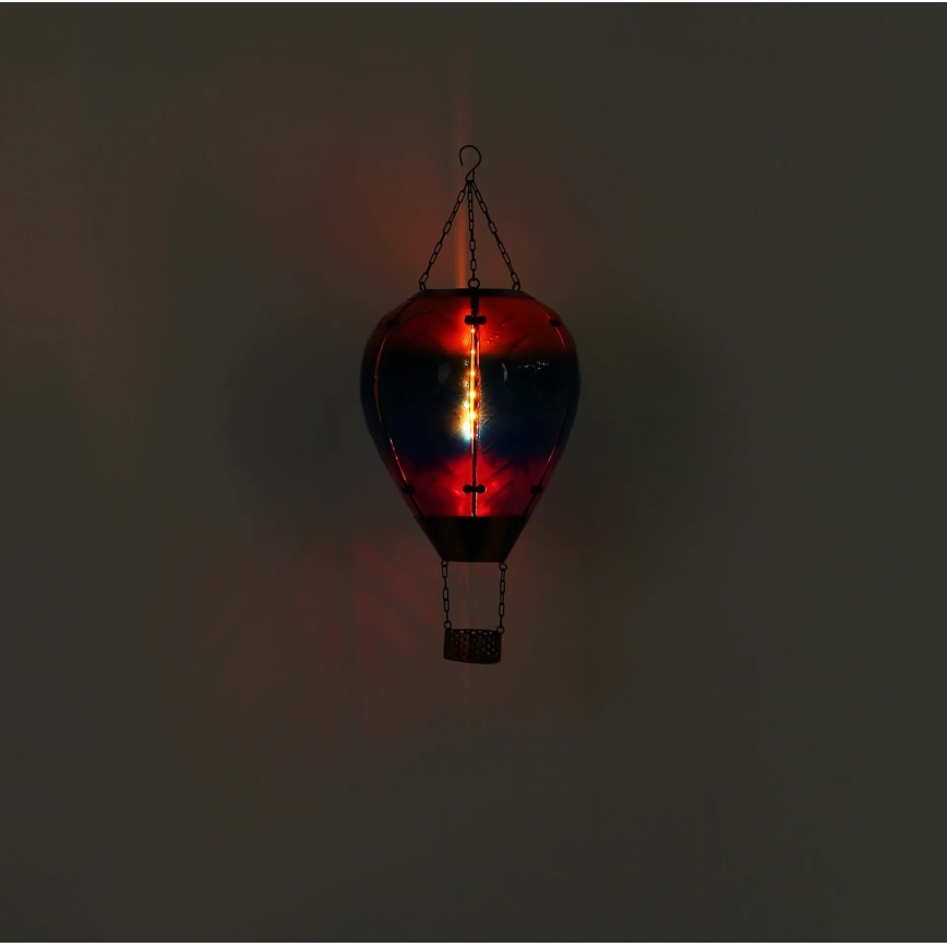 Globo - LED Κρεμαστό ηλιακό διακοσμητικό 24xLED/0,2W/3V IP44 Αερόστατο