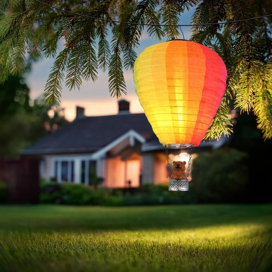 Globo - LED Κρεμαστό ηλιακό διακοσμητικό 24xLED/0,06W/3V IP44 Αερόστατο
