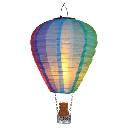 Globo - LED Κρεμαστό ηλιακό διακοσμητικό 24xLED/0,06W/3V IP44 Αερόστατο