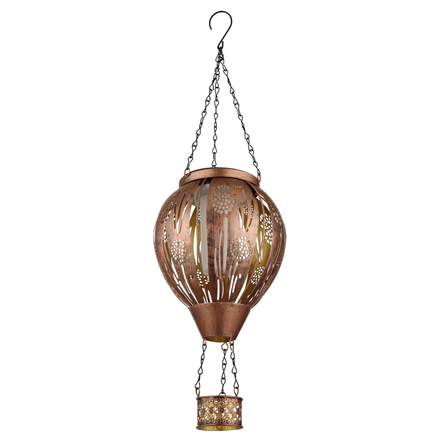 Globo - LED Κρεμαστό ηλιακό διακοσμητικό 12xLED/0,02W/3V IP44 300 mAh ιπτάμενο μπαλόνι