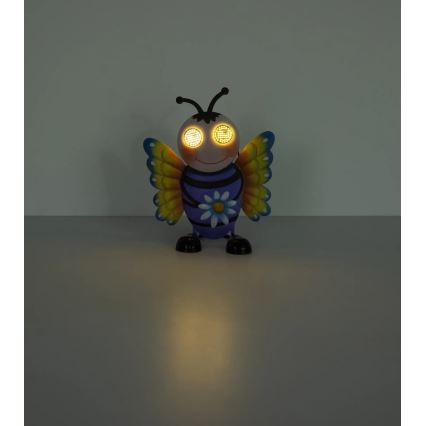 Globo - LED ηλιακό φωτιστικό 104xLED/3V IP44 300 mAh μέλισσα
