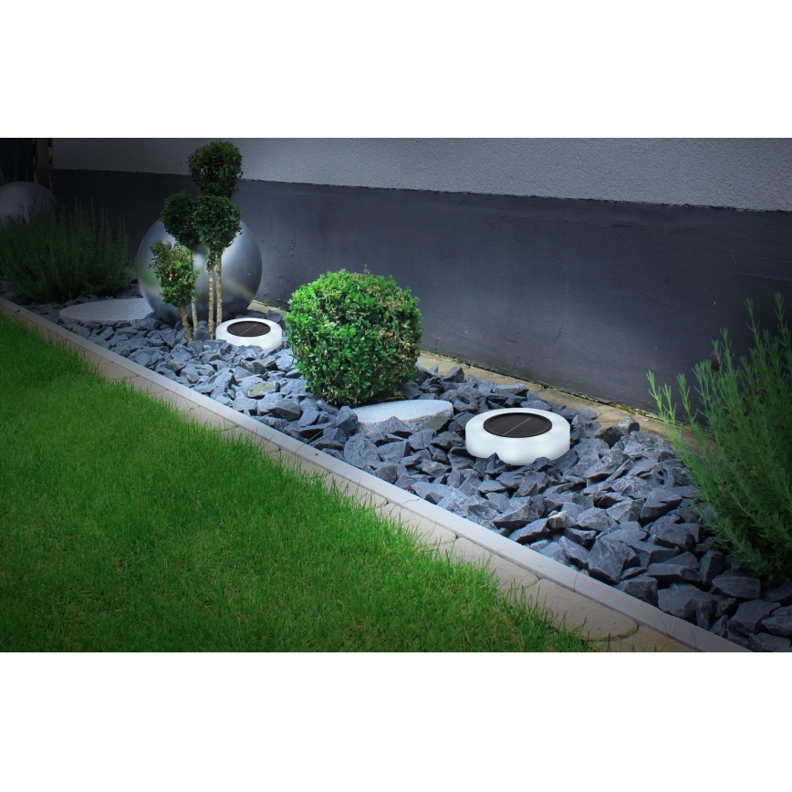 Globo- ΣΕΤ 2x LED Ηλιακά φωτιστικά LED/0,8W/3V 3200K IP44