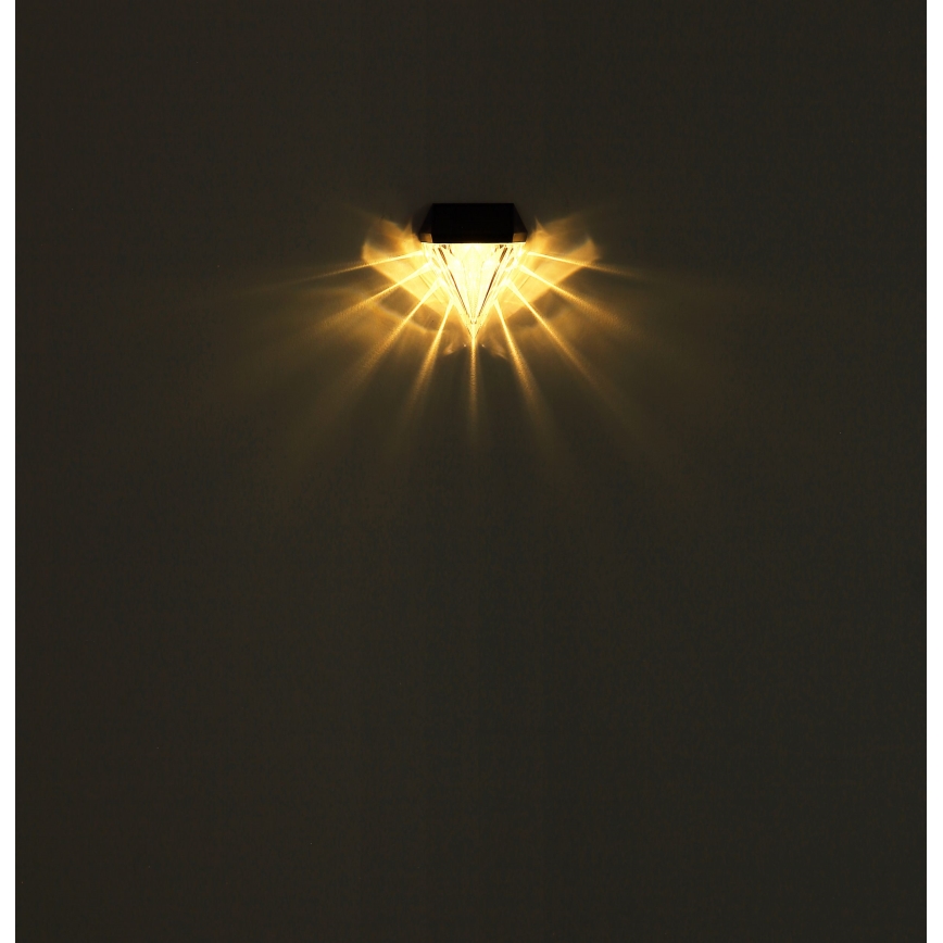 Globo - ΣΕΤ 2x Ηλιακό φωτιστικό τοίχου LED LED/0,5W/3V IP44 600 mAh