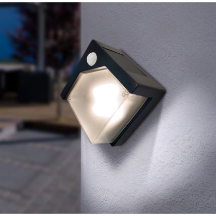 Globo - Ηλιακό φωτιστικό LED με αισθητήρα LED/0,48W/3V IP44 600 mAh