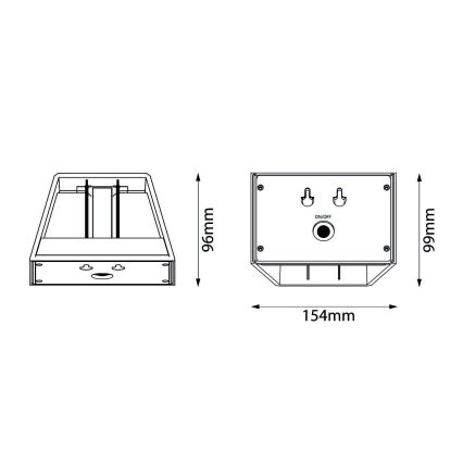 Globo - Ηλιακό φωτιστικό LED LED/6W/3,2V 3000K IP54 1300 mAh