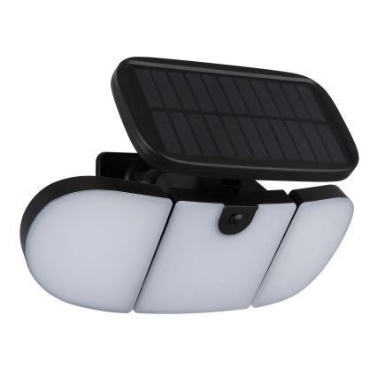 Globo - Ηλιακό φωτιστικό LED με αισθητήρα LED, 3,7V, IP44, 2000 mAh