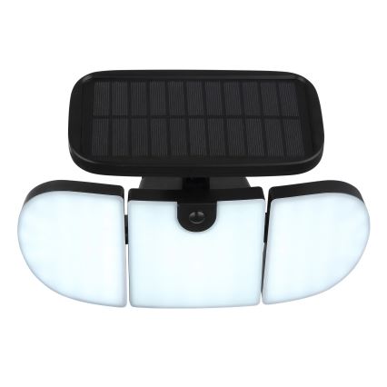 Globo - Ηλιακό φωτιστικό LED με αισθητήρα LED, 3,7V, IP44, 2000 mAh