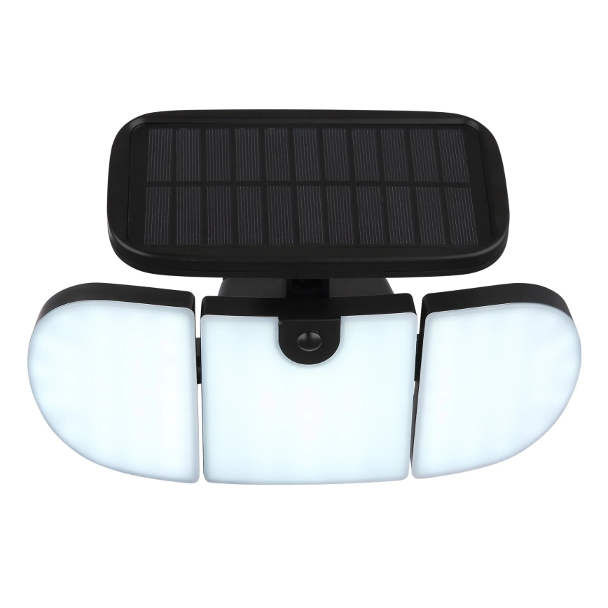 Globo - Ηλιακό φωτιστικό LED με αισθητήρα LED, 3,7V, IP44, 2000 mAh