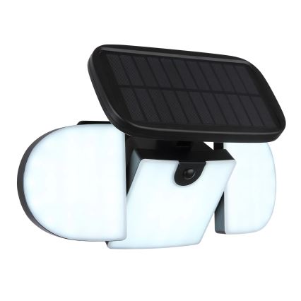 Globo - Ηλιακό φωτιστικό LED με αισθητήρα LED, 3,7V, IP44, 2000 mAh