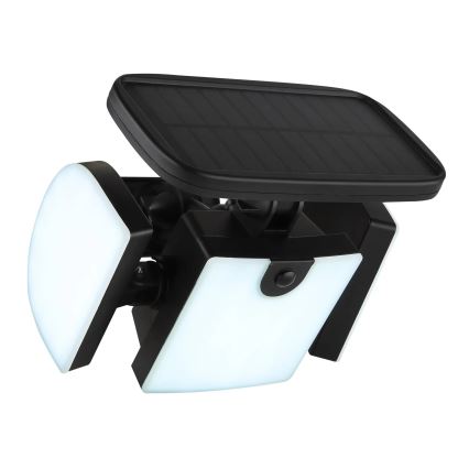 Globo - Ηλιακό φωτιστικό LED με αισθητήρα LED, 3,7V, IP44, 2000 mAh