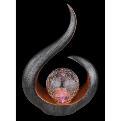 Globo - Ηλιακό φωτιστικό LED RGB LED/3V IP44 300 mAh