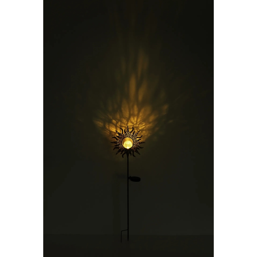 Globo - LED ηλιακό φωτιστικό LED/3,2V IP44 300 mAh ήλιος