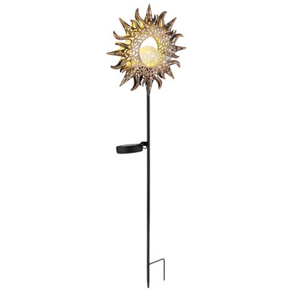 Globo - LED ηλιακό φωτιστικό LED/3,2V IP44 300 mAh ήλιος