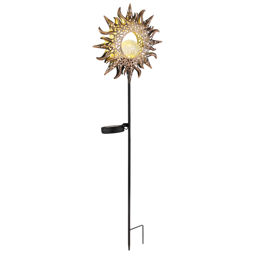 Globo - LED ηλιακό φωτιστικό LED/3,2V IP44 300 mAh ήλιος