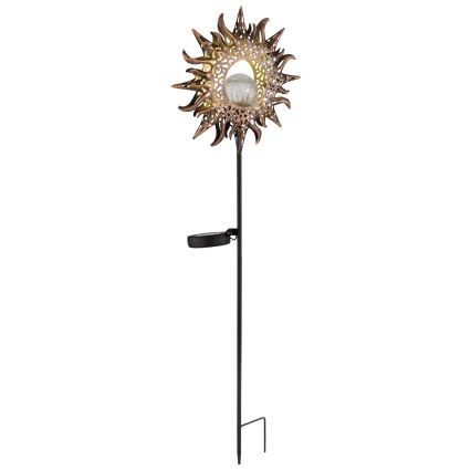 Globo - LED ηλιακό φωτιστικό LED/3,2V IP44 300 mAh ήλιος