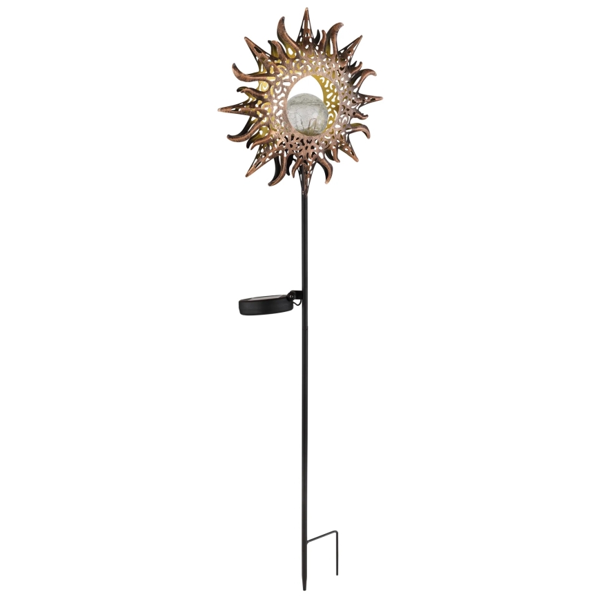 Globo - LED ηλιακό φωτιστικό LED/3,2V IP44 300 mAh ήλιος