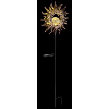Globo - LED ηλιακό φωτιστικό LED/3,2V IP44 300 mAh ήλιος