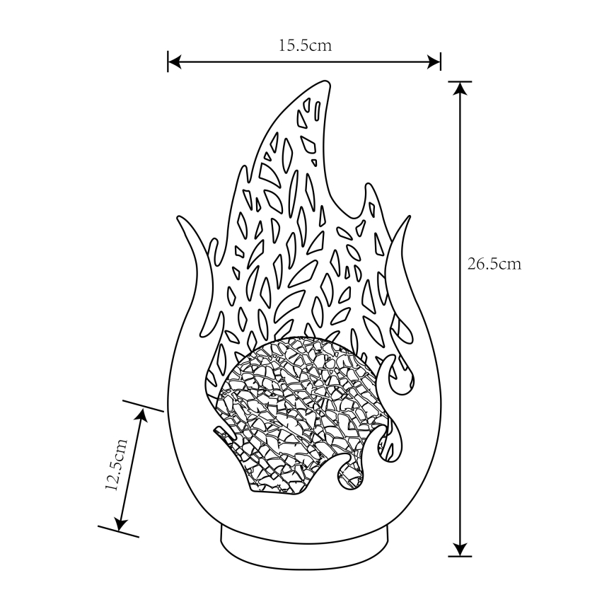 Globo - Ηλιακό φωτιστικό LED LED/0,06W/3,2V 3000K IP44
