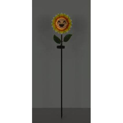 Globo - LED ηλιακό φωτιστικό 200xLED/3V IP44 600 mAh λουλούδι