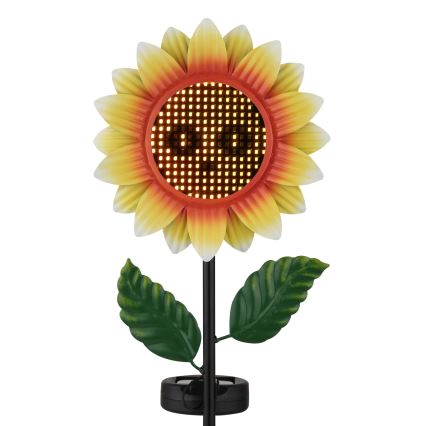 Globo - LED ηλιακό φωτιστικό 200xLED/3V IP44 600 mAh λουλούδι