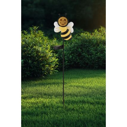 Globo - Ηλιακό LED φωτιστικό 200xLED/3V IP44 600 mAh μέλισσα