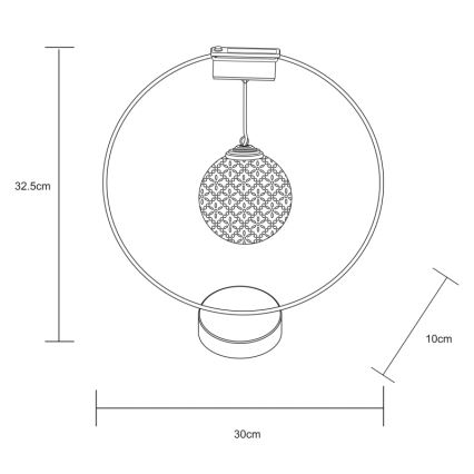 Globo - LED Ηλιακό φωτιστικό  LED/0,06W/1,2V ασημί IP44