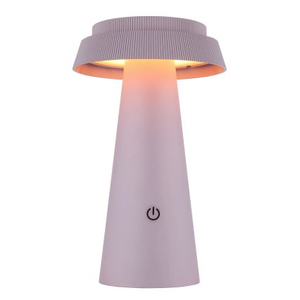 Globo - LED Dimming ηλιακό αφής φωτιστικό LED/4W/3,7W IP54 ροζ