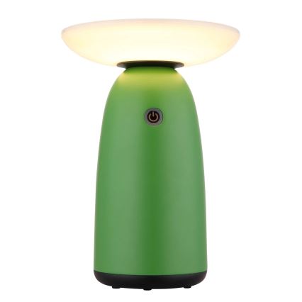Globo - LED Dimming ηλιακό αφής φωτιστικό LED/10W/3,7V IP54 πράσινο