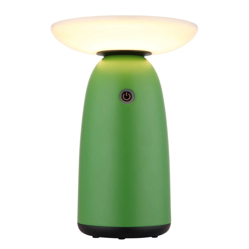 Globo - LED Dimming ηλιακό αφής φωτιστικό LED/10W/3,7V IP54 πράσινο