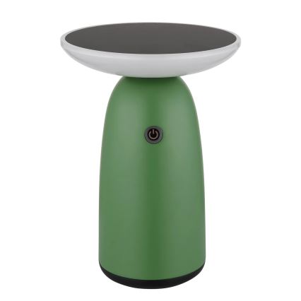 Globo - LED ρυθμιζόμενος ηλιακός φωτισμός αφής LED/10W/3,7V IP54 3600 mAh πράσινο