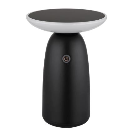 Globo - LED ρυθμιζόμενος ηλιακός φωτισμός αφής LED/10W/3,7V IP54 3600 mAh μαύρο