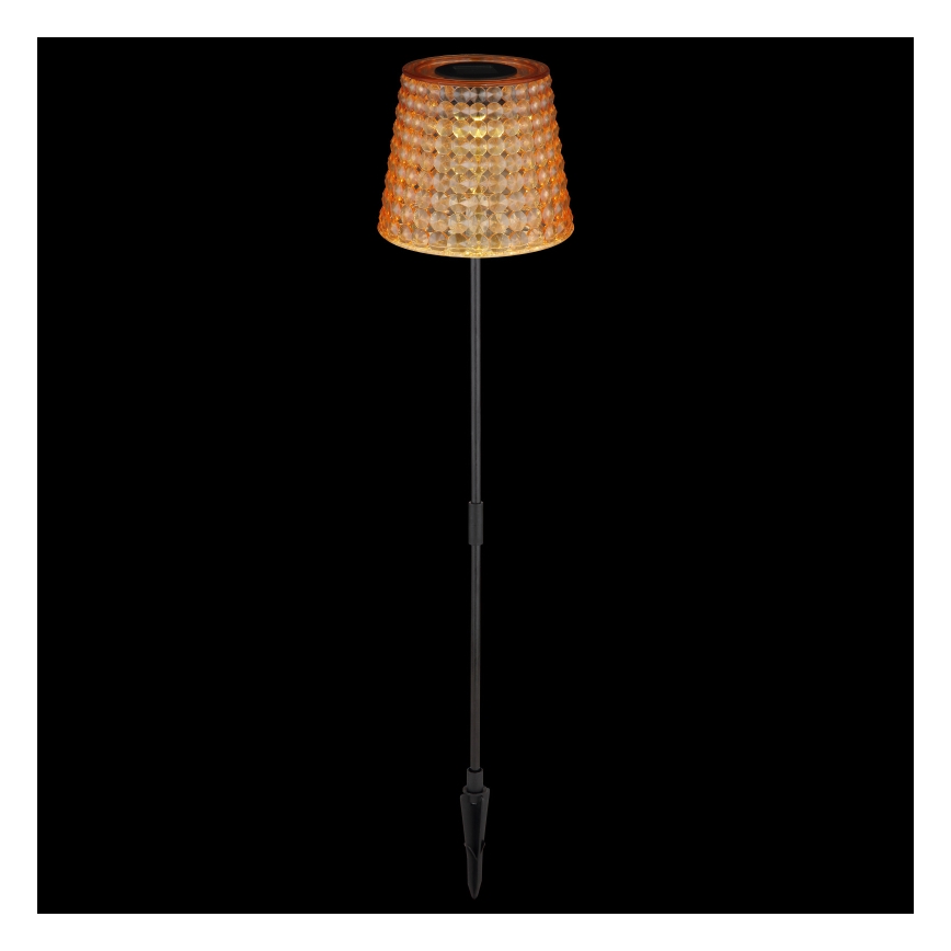 Globo - ΣΕΤ 2x Ηλιακό φωτιστικό LED LED/0,06W/3V IP44 πορτοκάλι