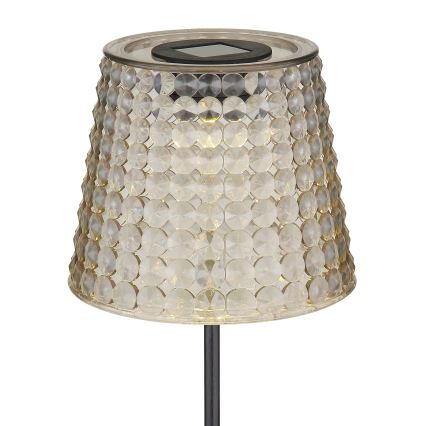 Globo - ΣΕΤ 2x Ηλιακό φωτιστικό LED LED/0,06W/3V IP44 γκρι