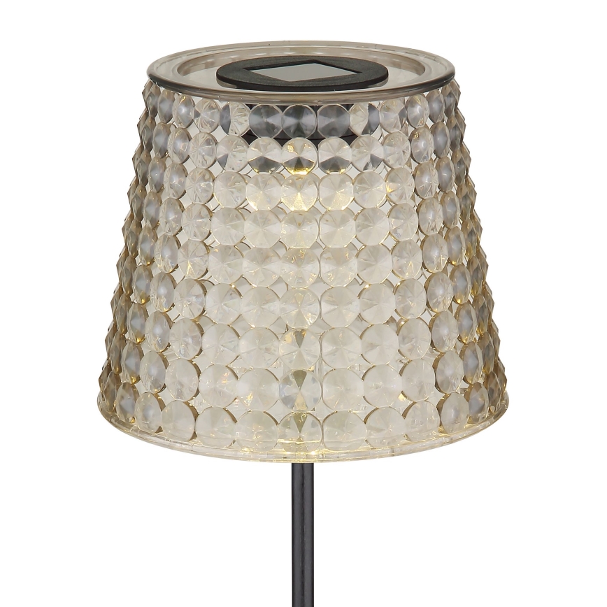Globo - ΣΕΤ 2x Ηλιακό φωτιστικό LED LED/0,06W/3V IP44 γκρι