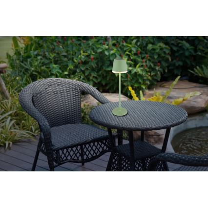 Globo - Ηλιακό φωτιστικό LED LED/0,06W/3V 3000K IP44 πράσινο
