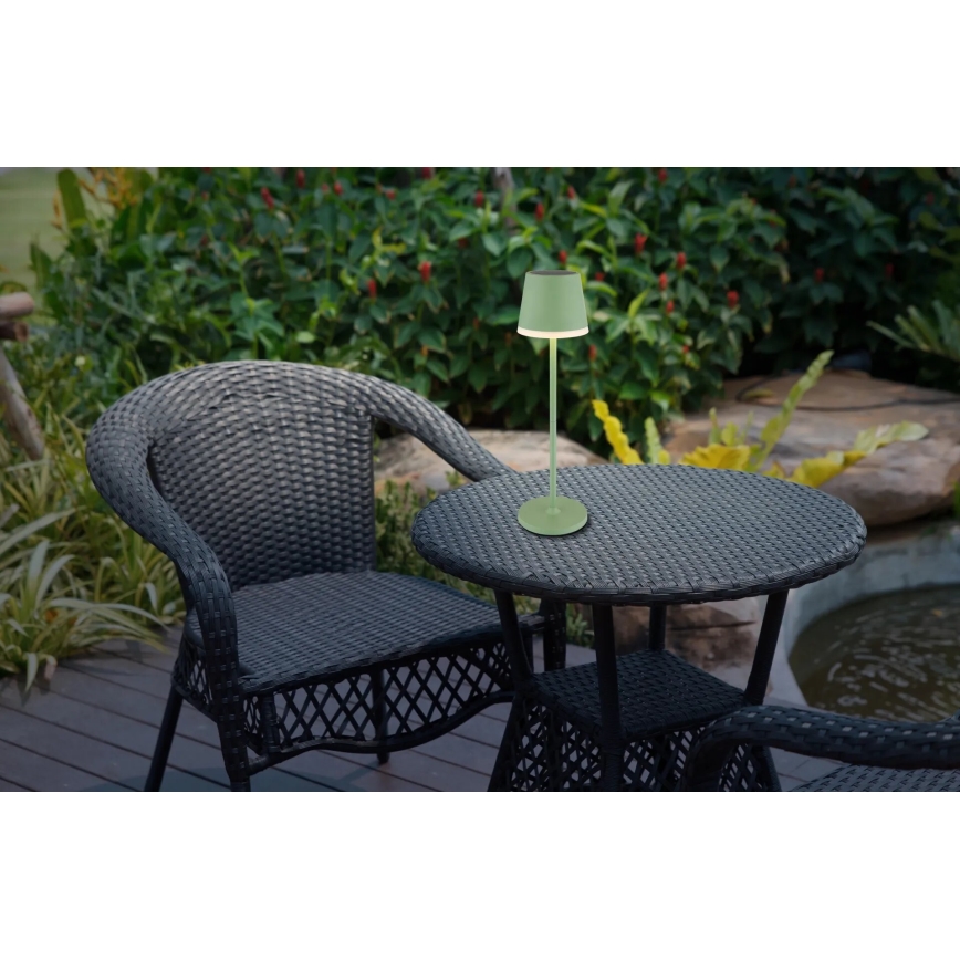 Globo - Ηλιακό φωτιστικό LED LED/0,06W/3V 3000K IP44 πράσινο