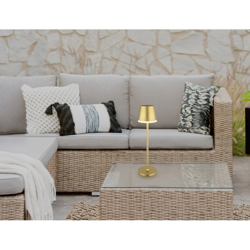 Globo - Ηλιακό φωτιστικό LED LED/0,6W/3V 3000K IP44 χρυσό