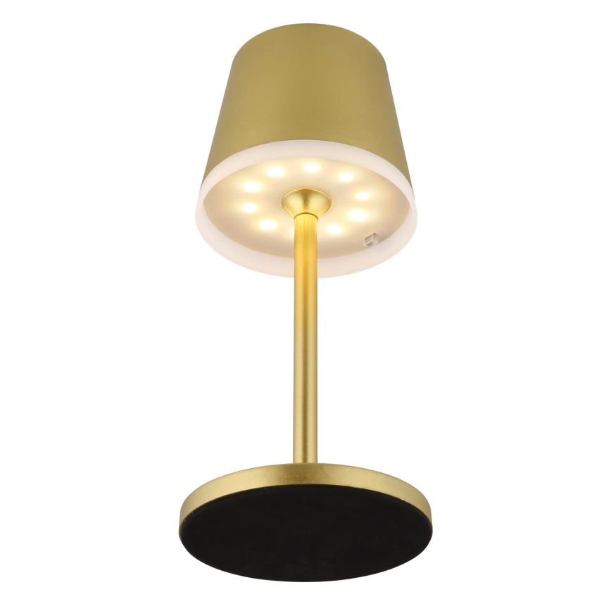 Globo - Ηλιακό φωτιστικό LED LED/0,6W/3V 3000K IP44 χρυσό