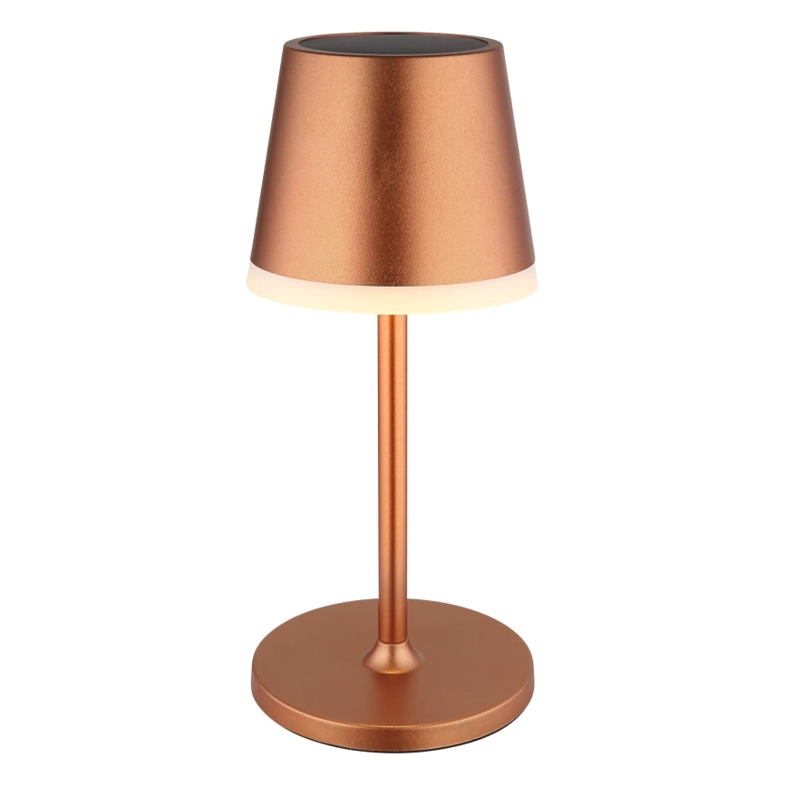 Globo - Ηλιακό φωτιστικό LED LED/0,6W/3V 3000K IP44 1200 mAh χαλκός