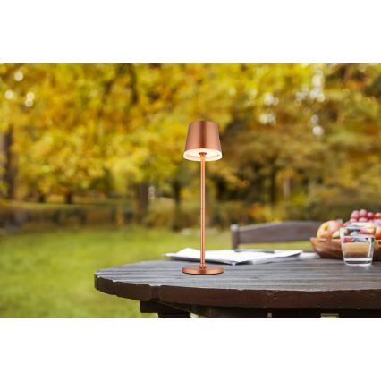 Globo - Ηλιακό φωτιστικό LED LED/0,6W/3V 3000K IP44 χαλκός