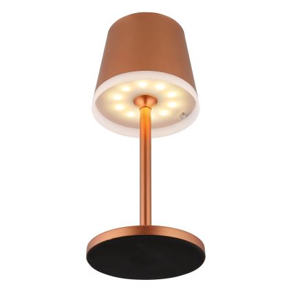 Globo - Ηλιακό φωτιστικό LED LED/0,6W/3V 3000K IP44 χαλκός