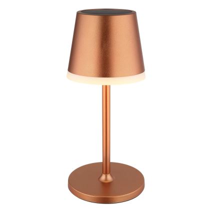 Globo - Ηλιακό φωτιστικό LED LED/0,6W/3V 3000K IP44 χαλκός