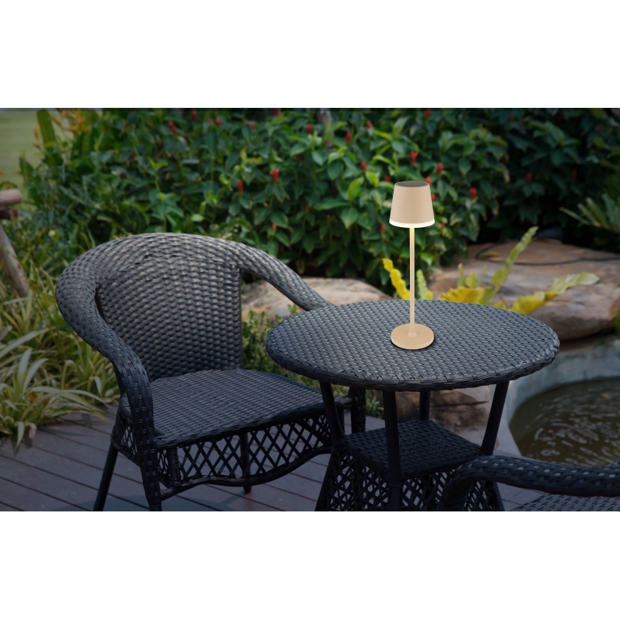 Globo - Ηλιακό φωτιστικό LED LED/0,6W/3V 3000K IP44 1200 mAh μπεζ