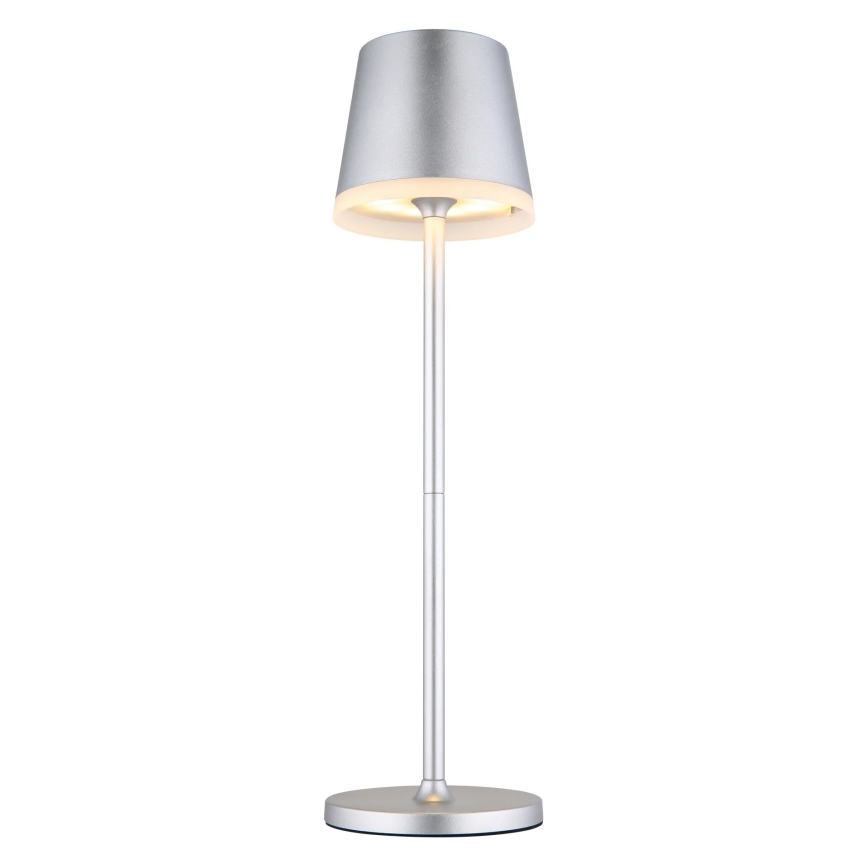 Globo - Ηλιακό φωτιστικό LED LED/0,6W/3V 3000K IP44 ματ χρώμιο
